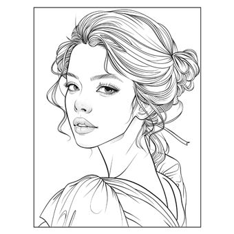 Depesche 12227 TOPModel Dance - Livre de coloriage avec 30 Pages pour créer des Motifs de