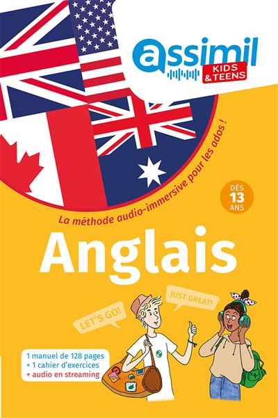 METHODE ANGLAIS KIDS (1 LIVRE + 1 CAHIER) 13 ANS - Nolwena Monnier - Broschur