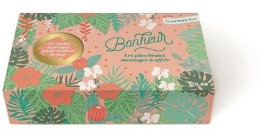 Grattitude Box Bonheur - Les plus beaux messages à offrir - 52 cartes à gratter pour cultiver la joie -  Collectif - (donnée non spécifiée)