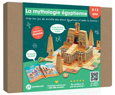La mythologie egyptienne - Kit Pandacraft 8-12 ans