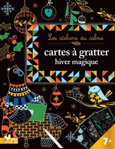 Cartes à gratter - Hiver magique