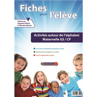 Fiches pour l'élèves : Activités autour de l'alphabet GS-CP - 1