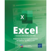 Excel (versions 2024 et Microsoft 365) - Maîtrisez les fonctions avancées du tableur de Microsoft®