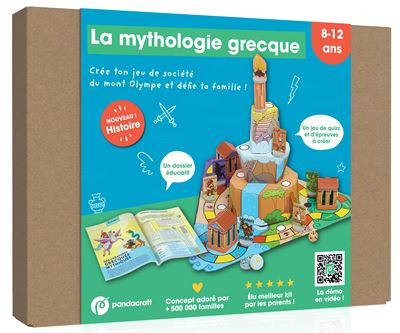 La mythologie grecque - Kit Pandacraft 8-12 ans