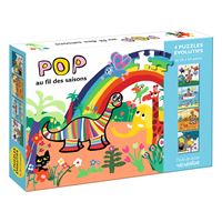 Pop au fil des saisons ! 4 puzzles évolutifs