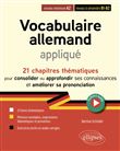 Vocabulaire allemand appliqué de A2 vers B2 (avec fichiers audio)