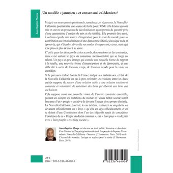 Un modèle « janusien » et consensuel calédonien ?