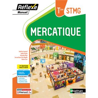 Manuel Réflexe - Mercatique Tle STMG BAC STMG - 2024 - Manuel - élève - + iManuel - 1