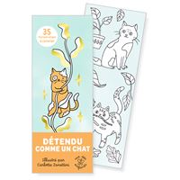 Marque-pages - Détendu comme un chat