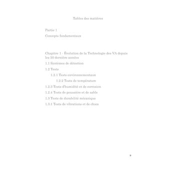 L'instrumentation des vehicules autonomes