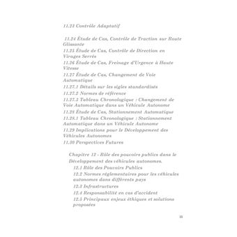 L'instrumentation des vehicules autonomes