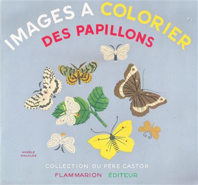 Images a colorier des papillons