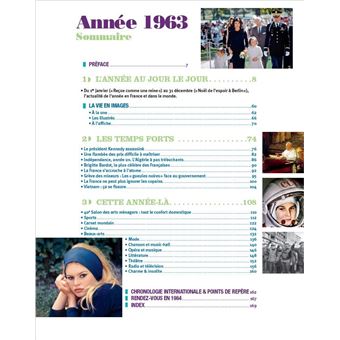 Les Années-Mémoire volume 1963