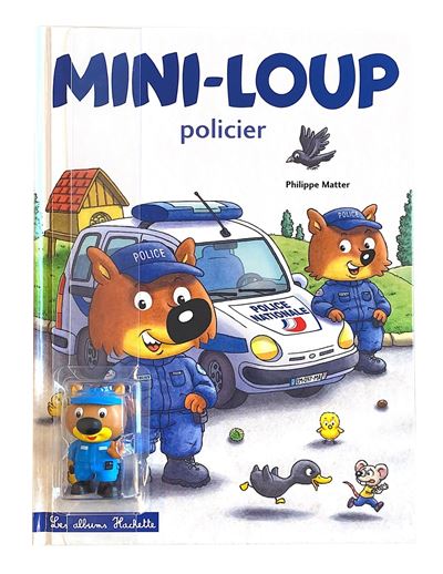 Mini-Loup Policier avec figurine + figurine - Philippe Matte