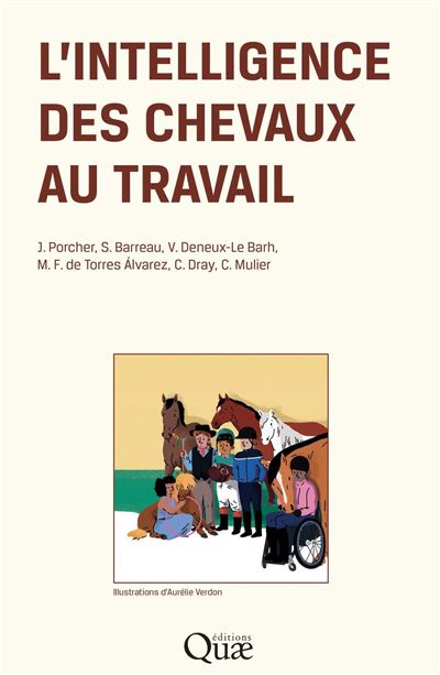 L'intelligence des chevaux au travail - Jocelyne Porcher - broché