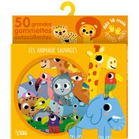 Gommettes ptes mains anim sauv