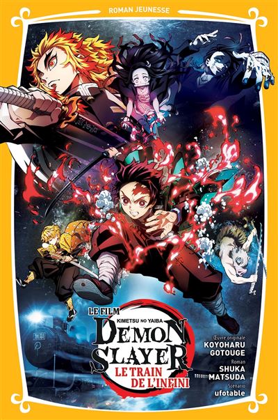 Demon Slayer - Roman jeunesse T03  Le train de l'infini