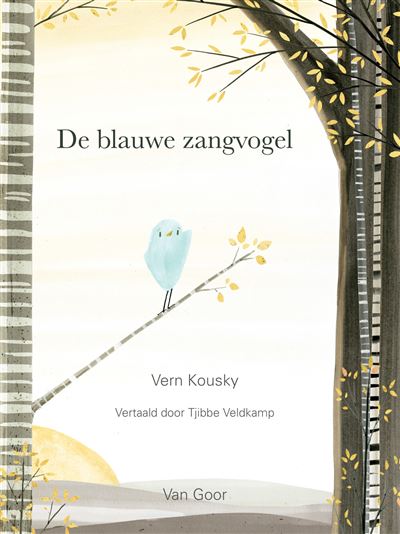 De blauwe zangvogel