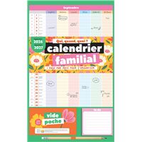 Calendrier familial qui quand quoi 2026-2027
