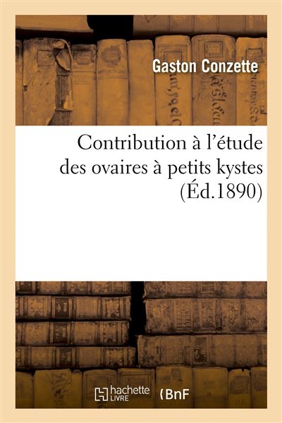 Contribution à l'étude des ovaires à petits kystes