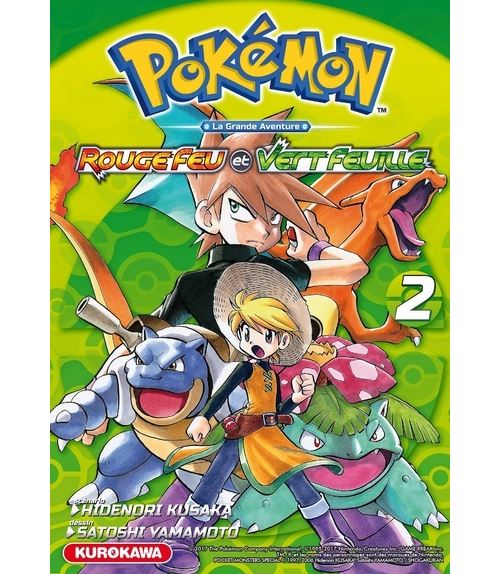 Pokémon Rouge Feu et Vert Feuille/Émeraude - tome 2 - Hidenori Kusaka - broché