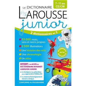 le-dictionnaire-larousse-junior-et-son-dictionnaire-en-ligne-7-11-ans