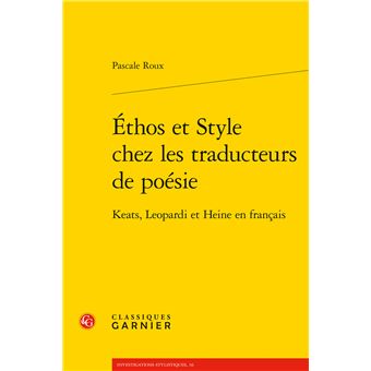 Éthos et Style chez les traducteurs de poésie - 1