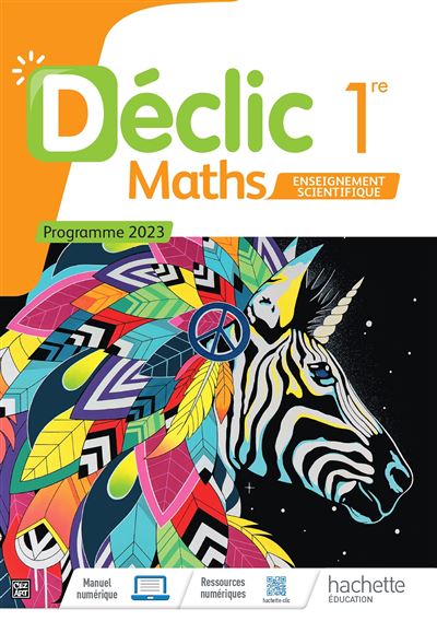 Claire Déclic - Maths Enseignement Scientifique 1Re - Livre Élève - Ed. 2023 - Image 3