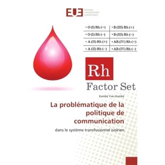 La problematique de la politique de communication - 1