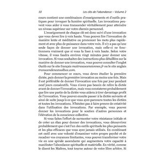 Les clés de l'abondance - Volume 2