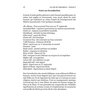 Les clés de l'abondance - Volume 2