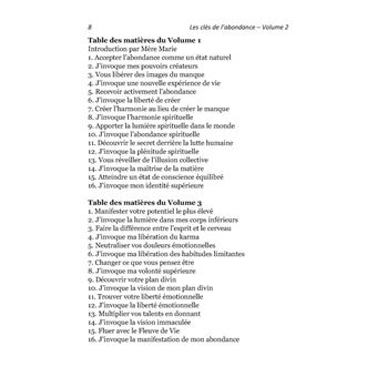 Les clés de l'abondance - Volume 2