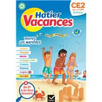Cahier de vacances 2026 - Hatier vacances - Du CE2 vers le CM1 8/9 ans