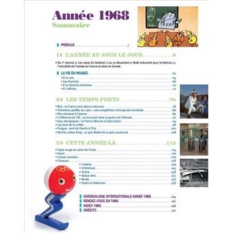 Les Années-Mémoire volume 1968