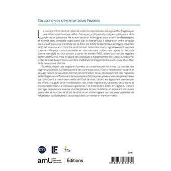 L’État de droit face aux crises – L’État de droit en crise
