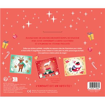 Mes jolies cartes scintillantes - Noël enchanté