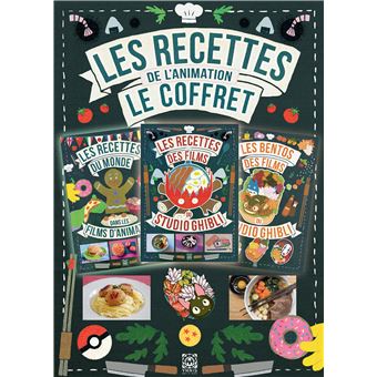 MINH-TRI VO & AL - Les Recettes du studio Ghibli - Cuisine du monde - LIVRES  -  - Livres + cadeaux + jeux