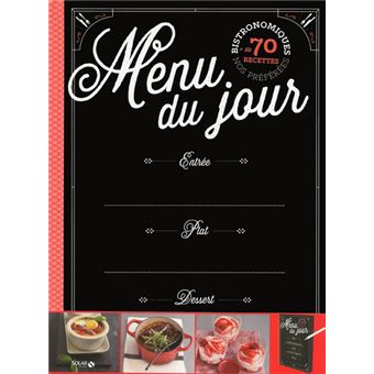Menu du jour - 1