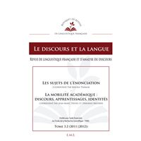 Les sujets de l'énonciation