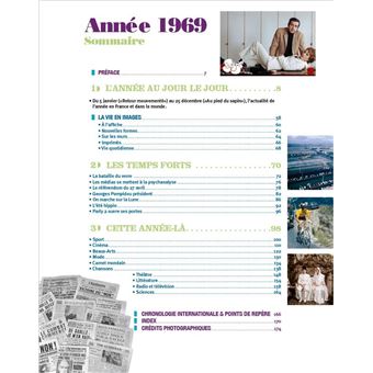 Les Années-Mémoire volume 1969