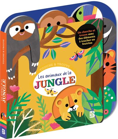 Touche & Trouve Animaux de la jungle
