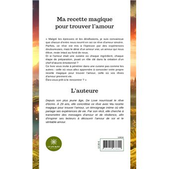 Ma recette magique pour trouver l'amour