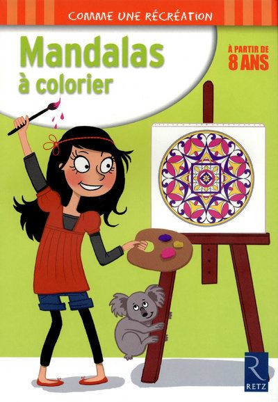 Mandalas à colorier - A partir de 8 ans - Armelle Géninet - broché