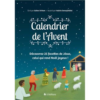 Calendrier de l'avent avec chevalet - 1
