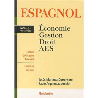 Espagnol : économie, gestion, droit, aes - 1