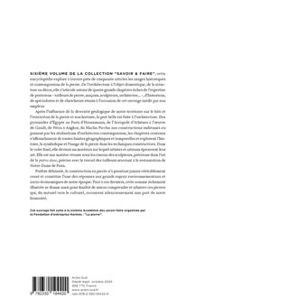 Savoir & faire : la pierre - relié - Hugues Jacquet, Collectif