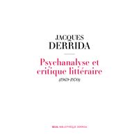 Psychanalyse et critique littéraire