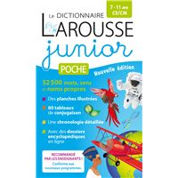Le dictionnaire Larousse Junior poche - 7/11 ans - CE/CM