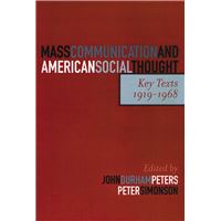 Mass Communication and American Social Thought