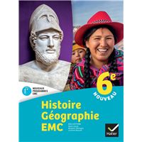 Histoire-Géographie-EMC 6e - Ed. 2026 - Livre élève
